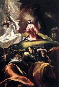 El Greco The Agony in the Garden painting